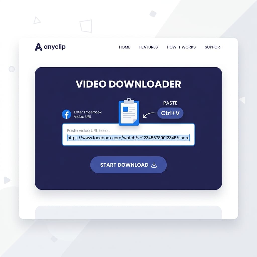 Step 2: Paste the URL